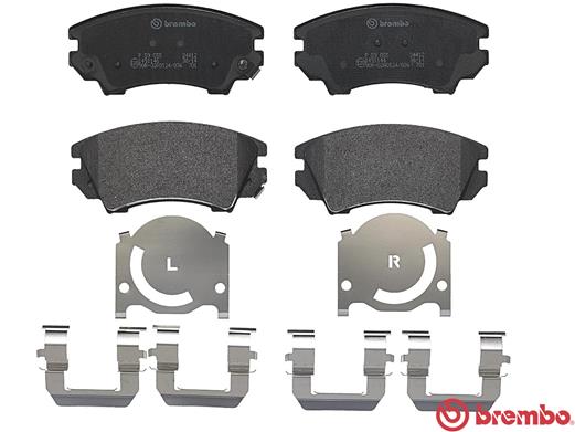 A.B.S. P 59 055 BREMBO Bremsbelagsatz, Scheibenbremse